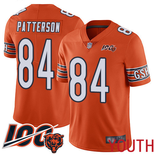 Chicago Bears Limited Orange Youth Cordarrelle Patterson Alternate Jersey NFL Football 84 100th Season